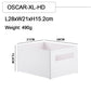 OSCAR-Stackable Cabinet Storage Box Storage Organizer
