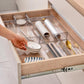 Buy 4 get 20%!BESO-Drawer Organizer Divider Sorting Box Transparent Accessory Tray