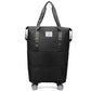 Foldable Travel Bag Expandable Large Capacity Hand Carry Luggage Trolley Water repellent Removable wheels