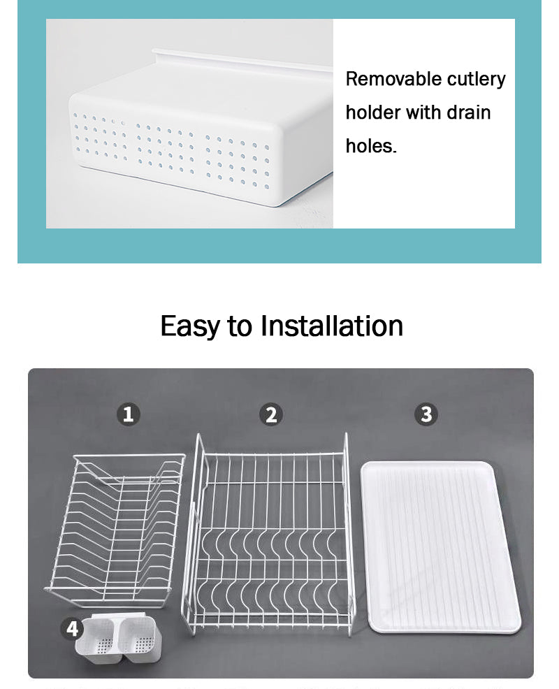 GODIS-2Tier Dish Rack